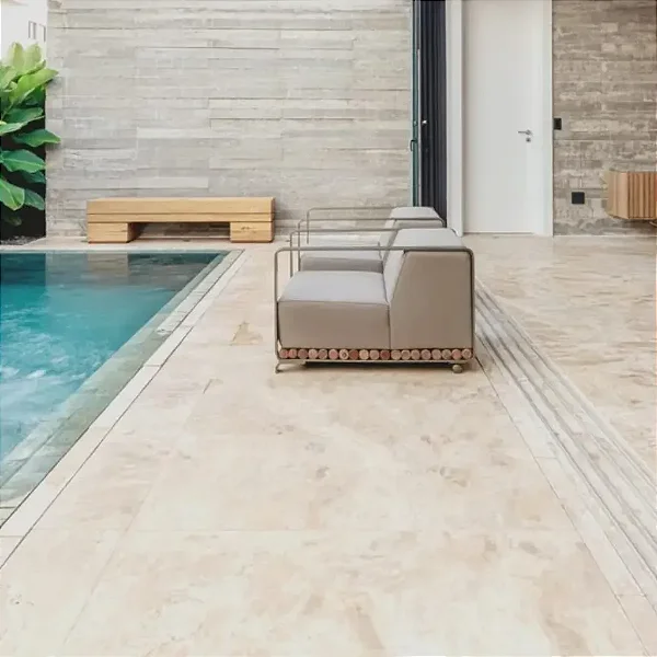 Piso Travertino Levigado